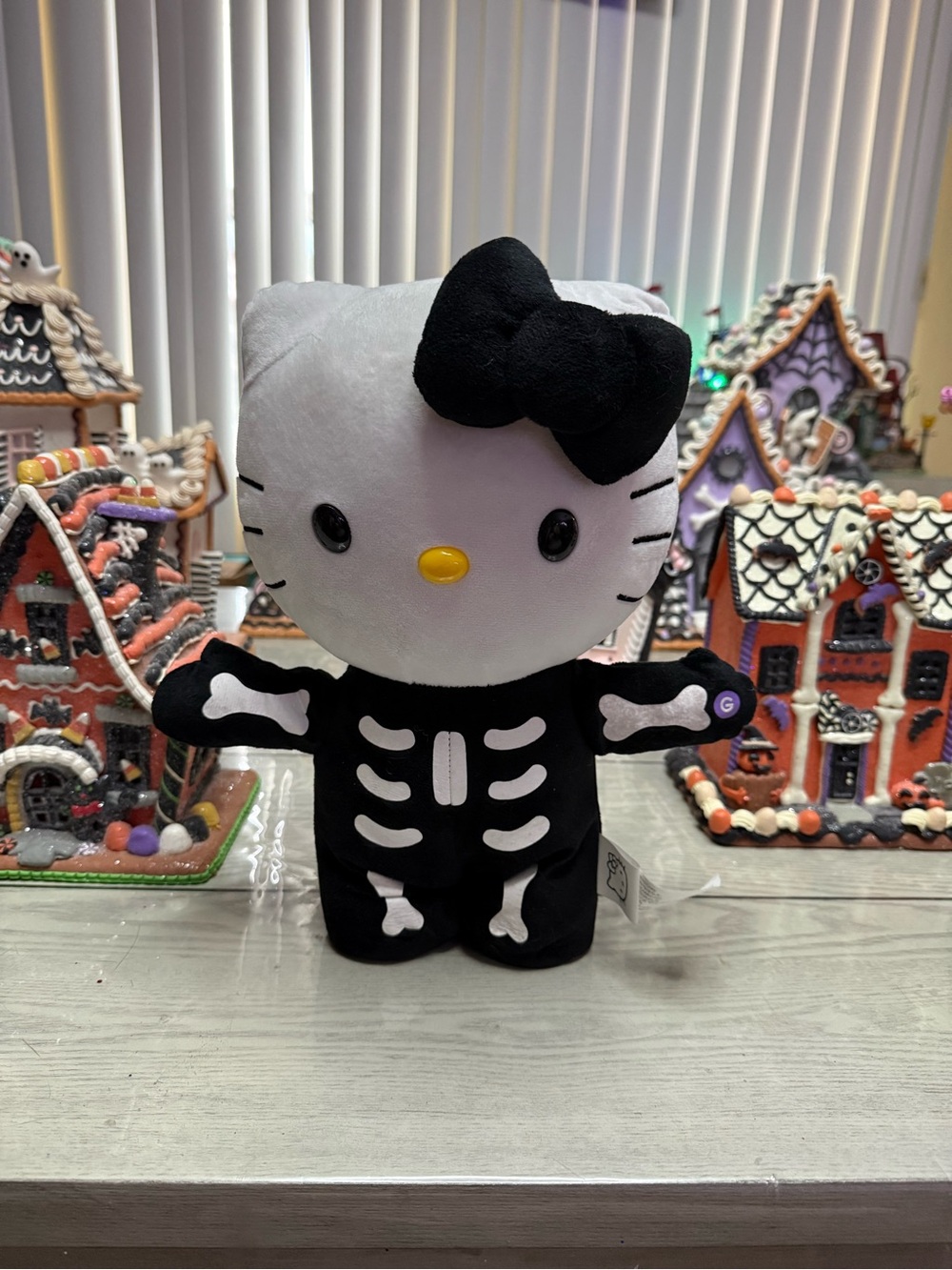 Hello Kitty Skeleton Plush Dancing Toy